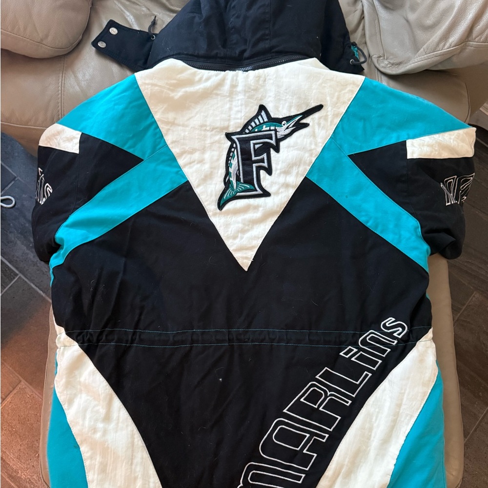 MLB Marlins Throwback starter jacket - image 4